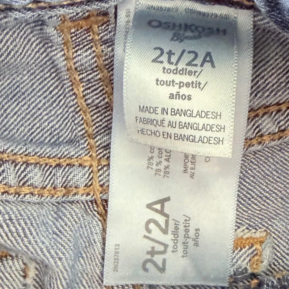 OshKosh J.Crew Angel Dear Pants Bundle Toddler 2T Blue Excellent Lot of 3 Pants